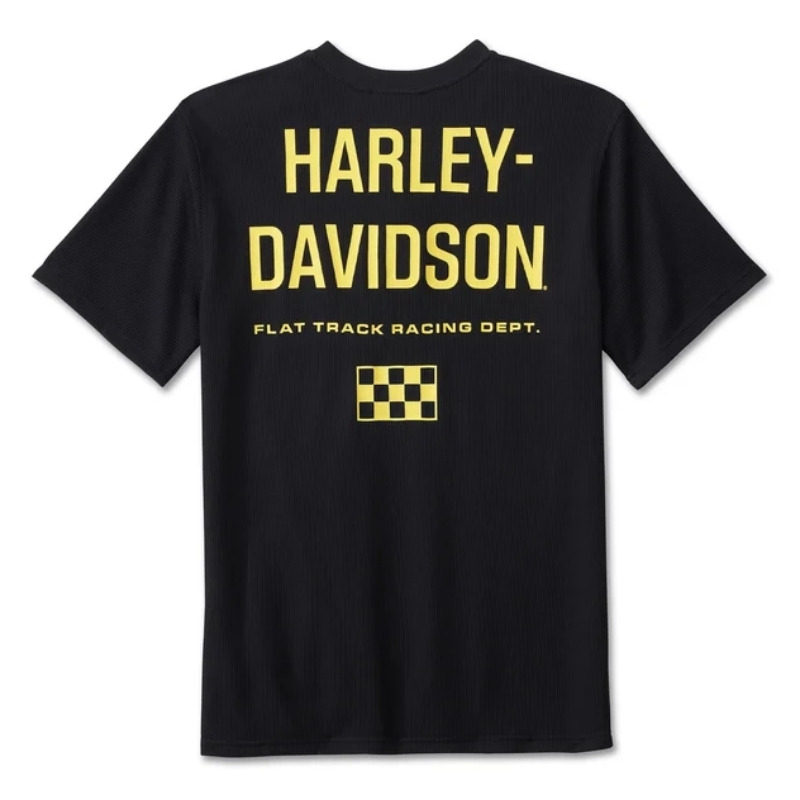Men's Bar & Shield Racing Short Sleeve Henley