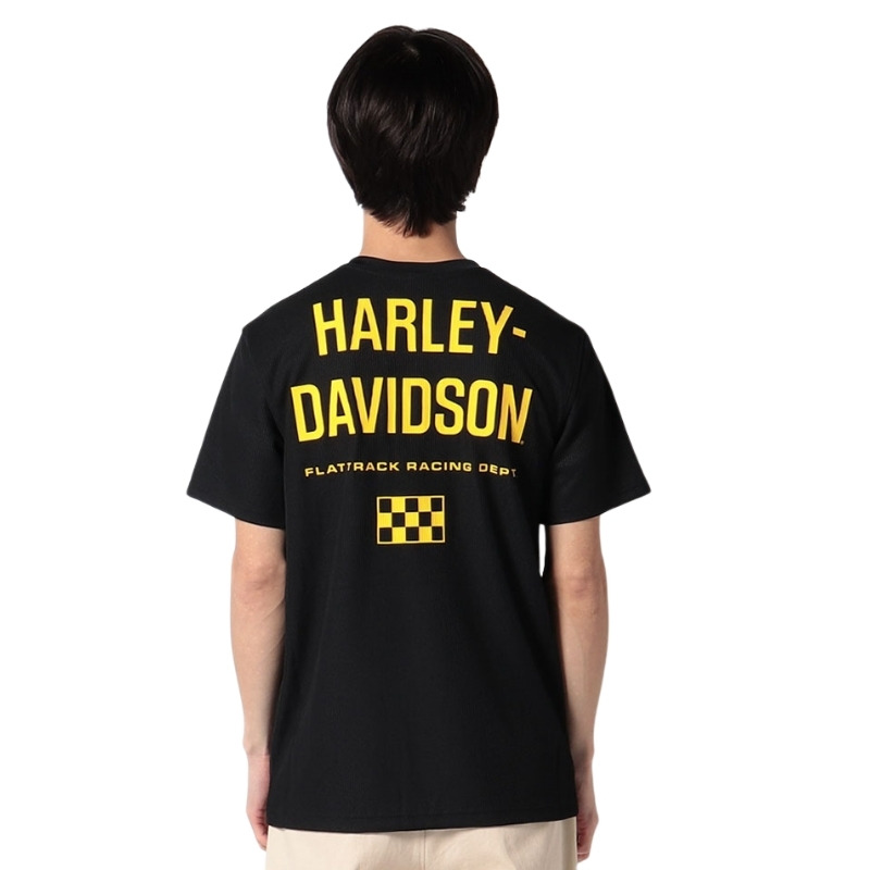 Men's Bar & Shield Racing Short Sleeve Henley