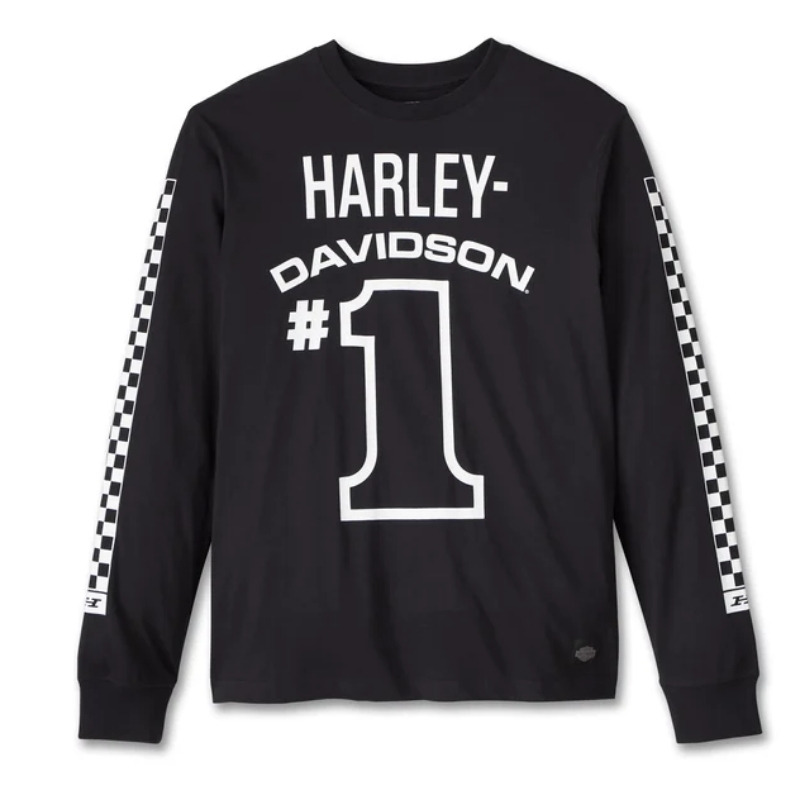 Men's #1 Racing Long Sleeve Tee