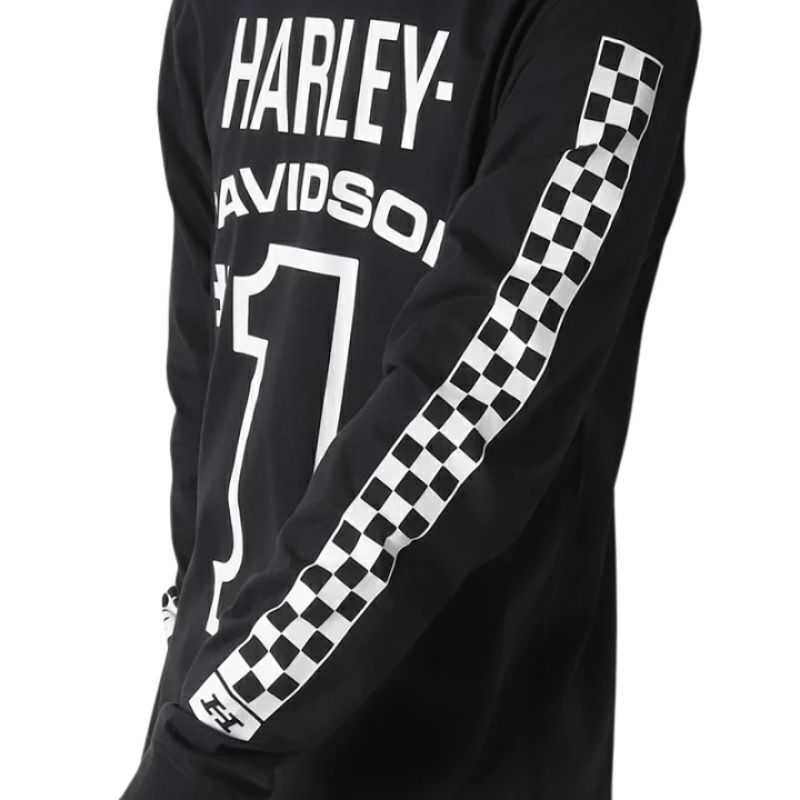 Men's #1 Racing Long Sleeve Tee