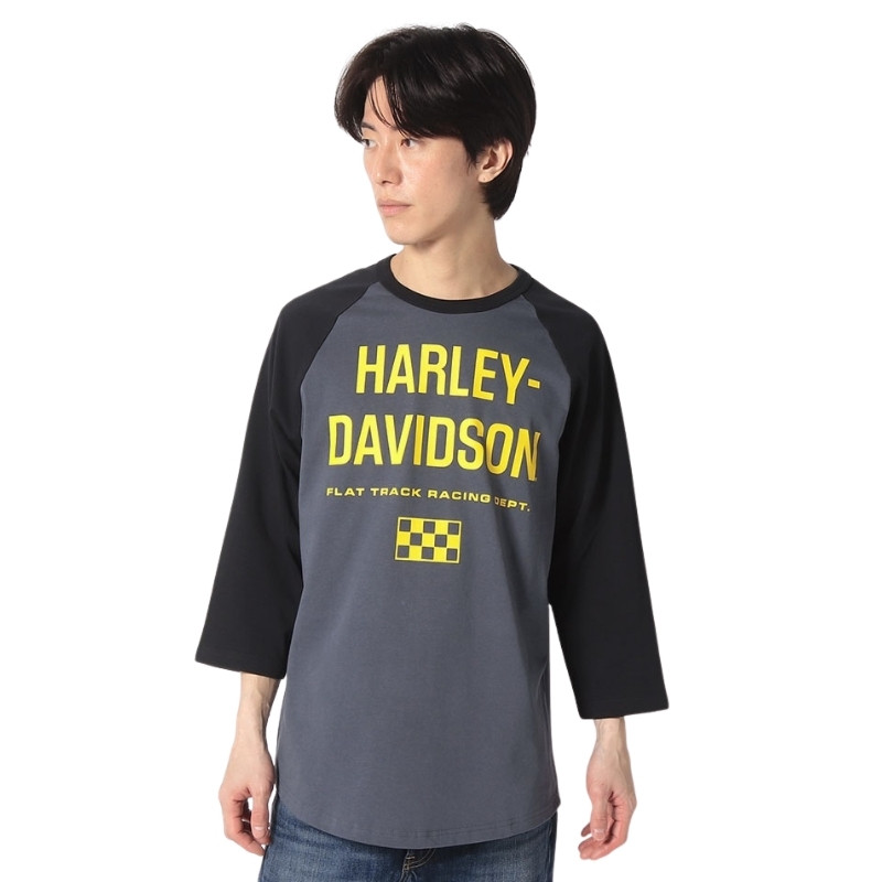 Men's Throttle Back 3/4 Sleeve Tee
