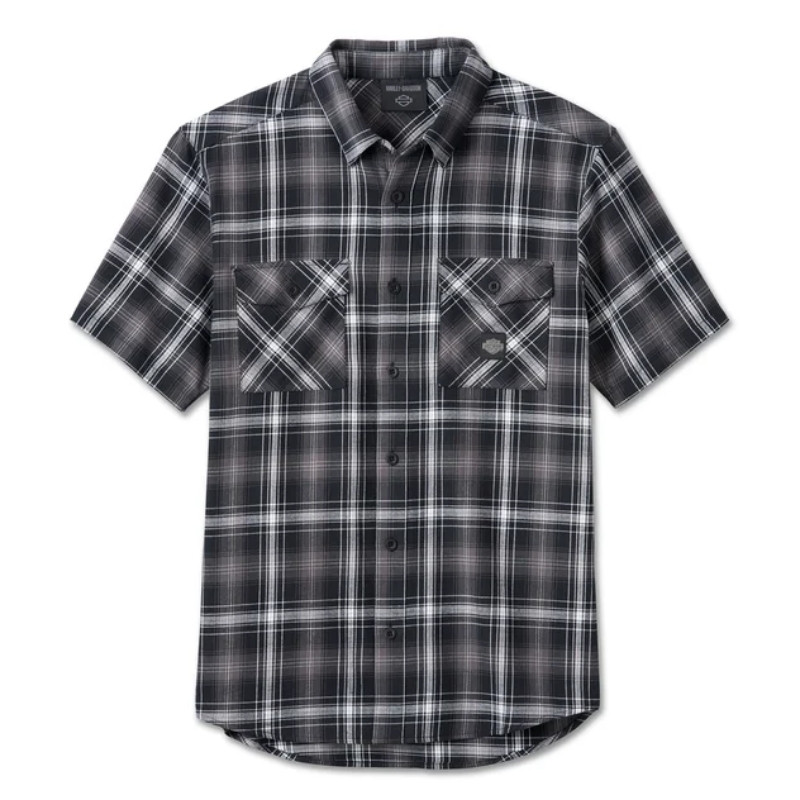 Men's Backing It In Short Sleeve Plaid Shirt