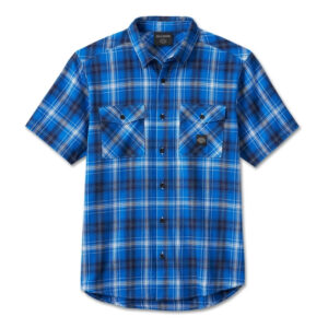 Men's Backing It In Short Sleeve Plaid Shirt