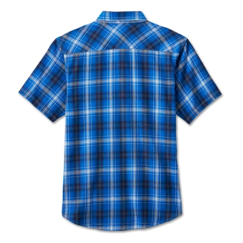 Men's Backing It In Short Sleeve Plaid Shirt