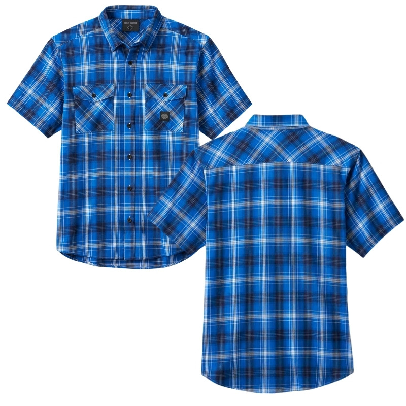 Men's Backing It In Short Sleeve Plaid Shirt