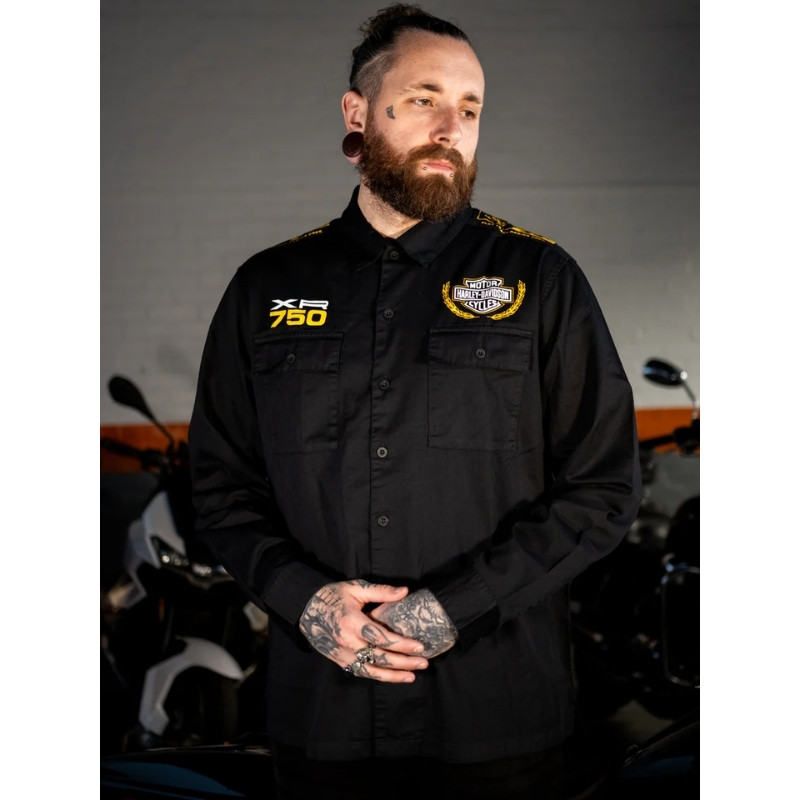 Men's Trophy Long Sleeve Mechanic Shirt