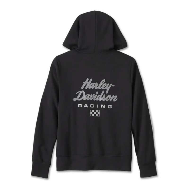 Women's Racing Scuba Zip Front Hoodie