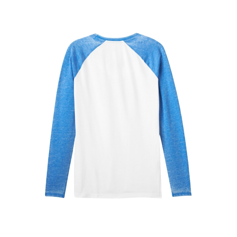 Women's Burnout Raglan Top