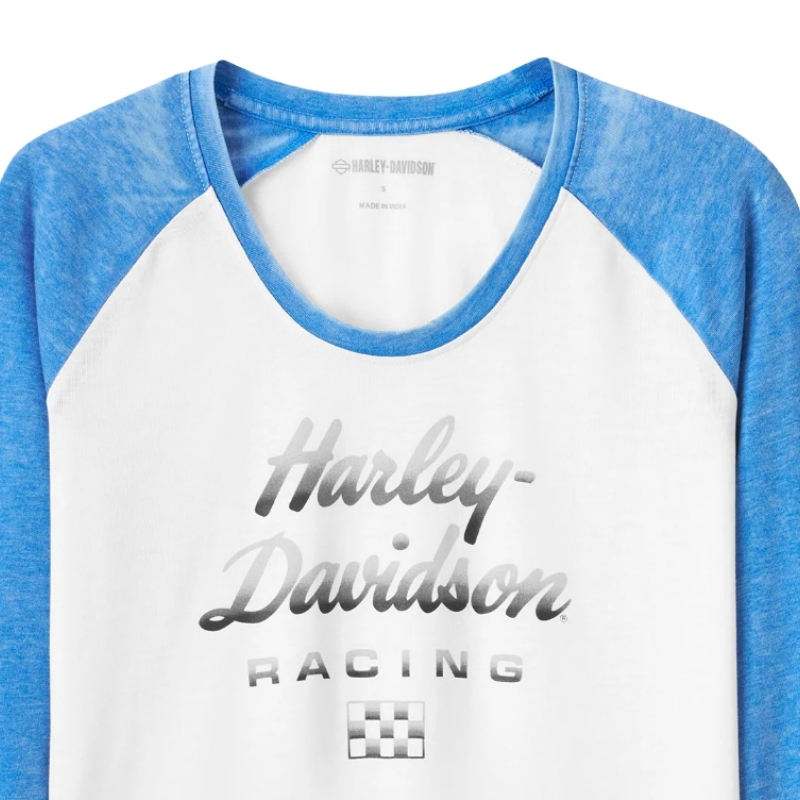 Women's Burnout Raglan Top