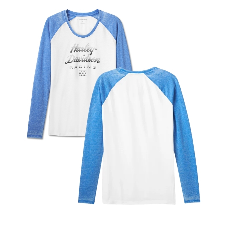 Women's Burnout Raglan Top