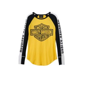 Women's Authentic Bar & Shield Rib-Knit Top