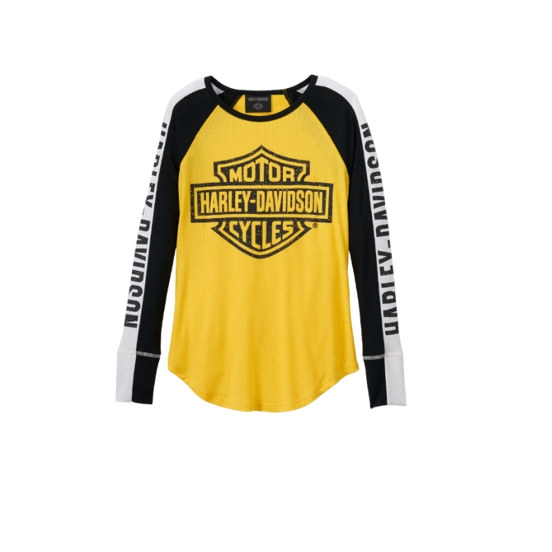 Women's Authentic Bar & Shield Rib-Knit Top