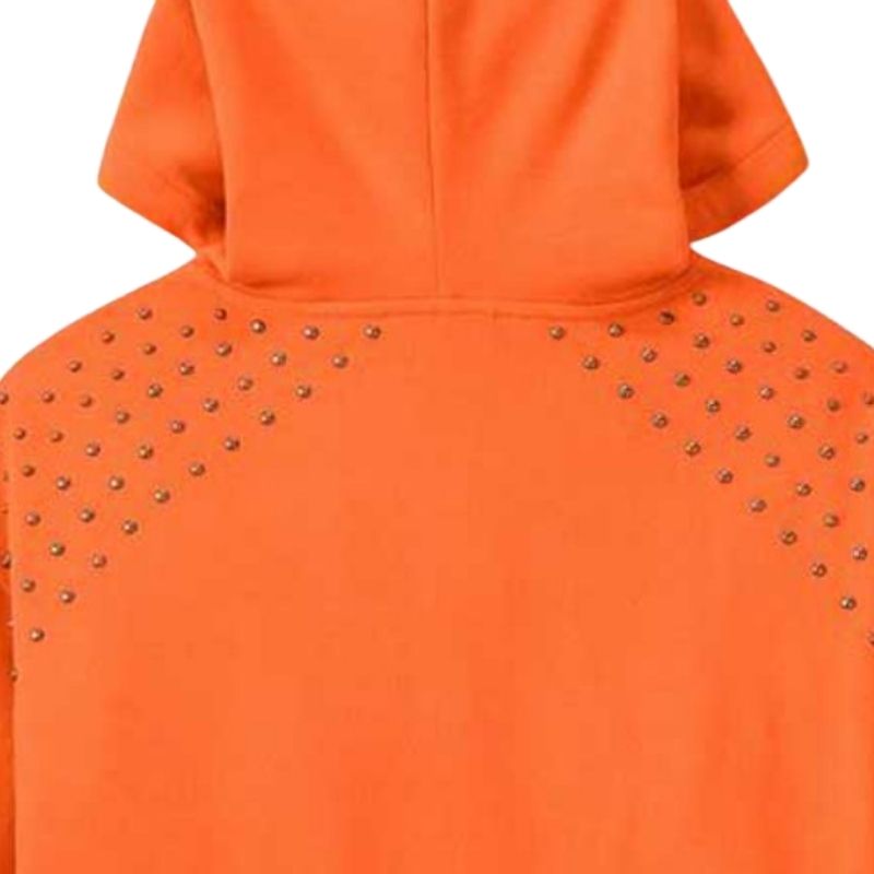 Women's Studded Out Pull Over Hoodie