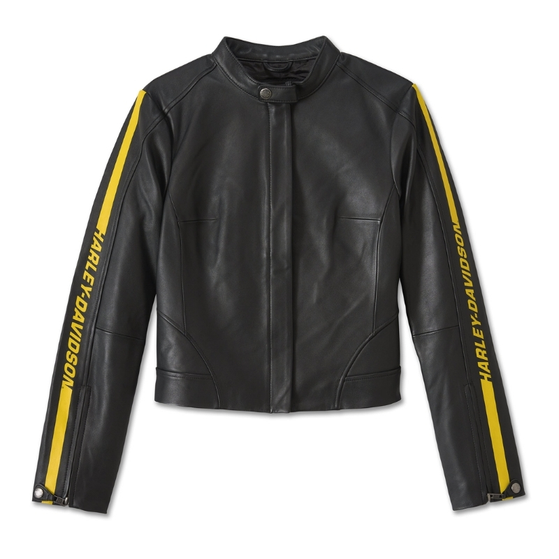 Women's Rose Racer Leather Jacket