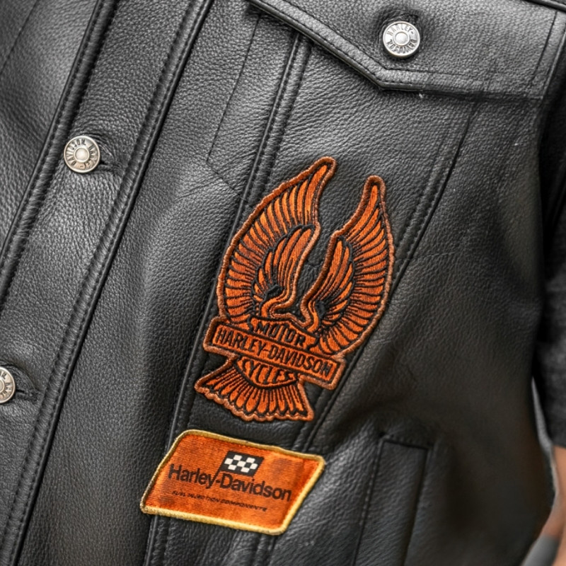 Men's Fuel to Flames Leather Vest