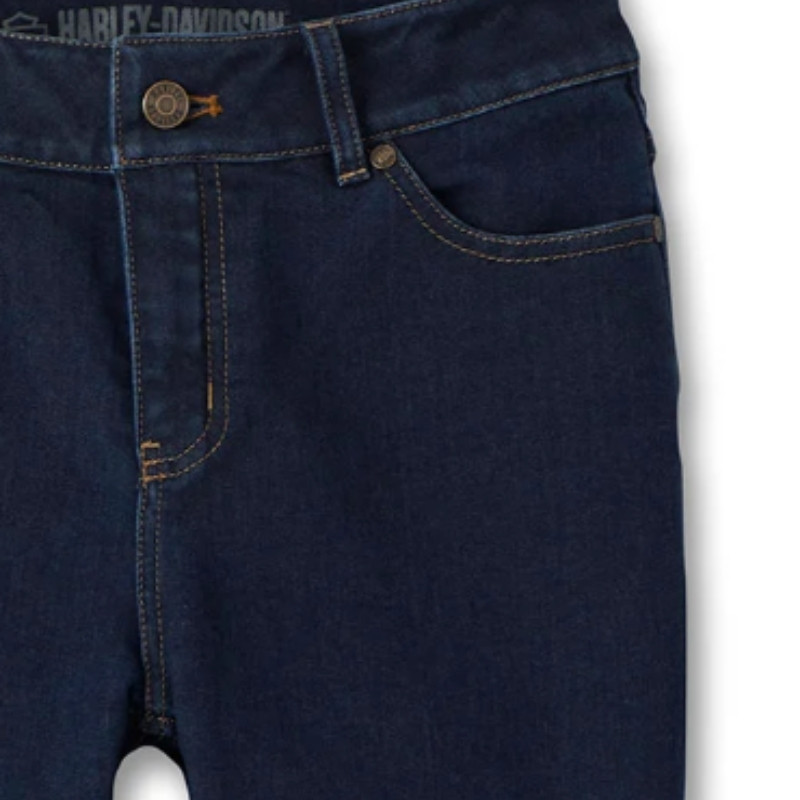 Women's High Rise Skinny Riding Denim