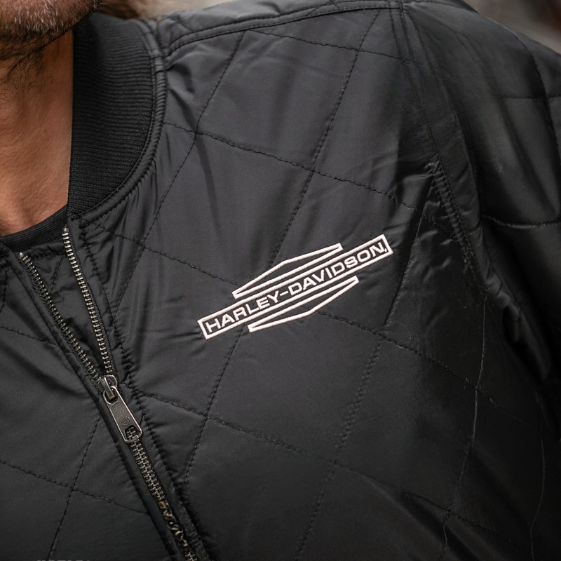 Men's Old English Stacked Bar & Shield Jacket