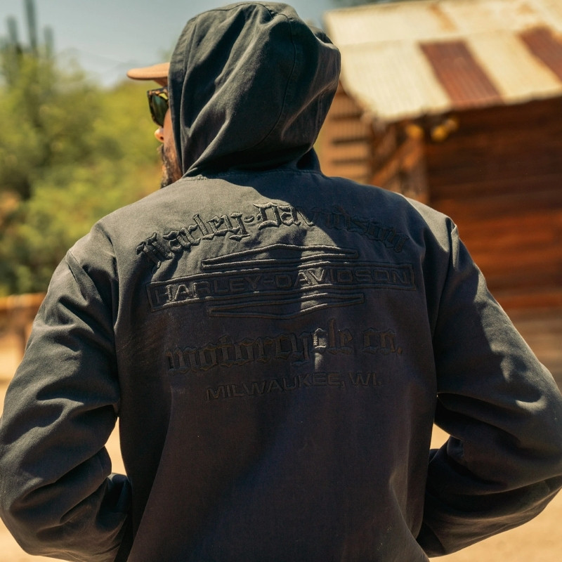 Bar & Shield Workwear Hooded Jacket