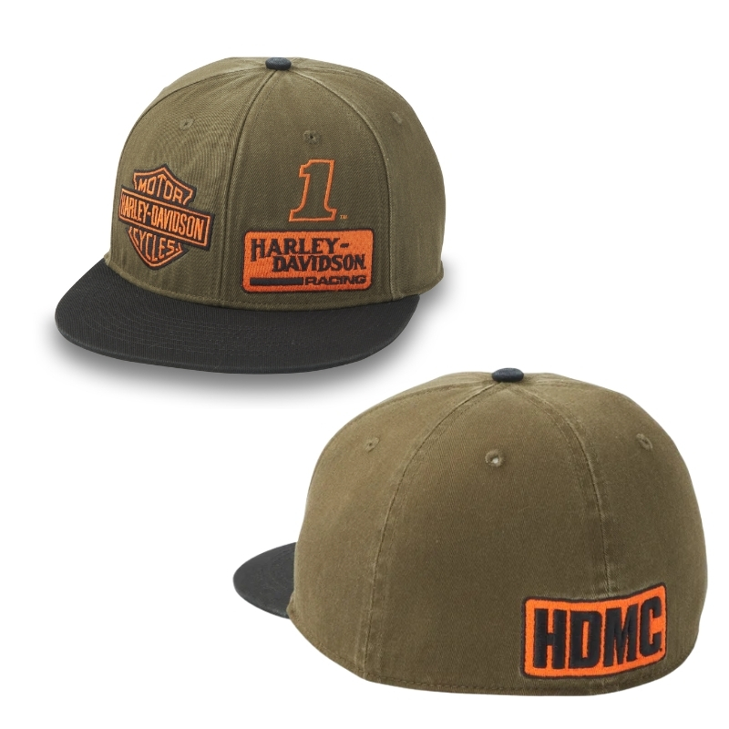 The Grid Fitted Cap