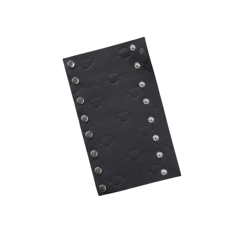 Bar & Shield Leather Ponytail Wrap