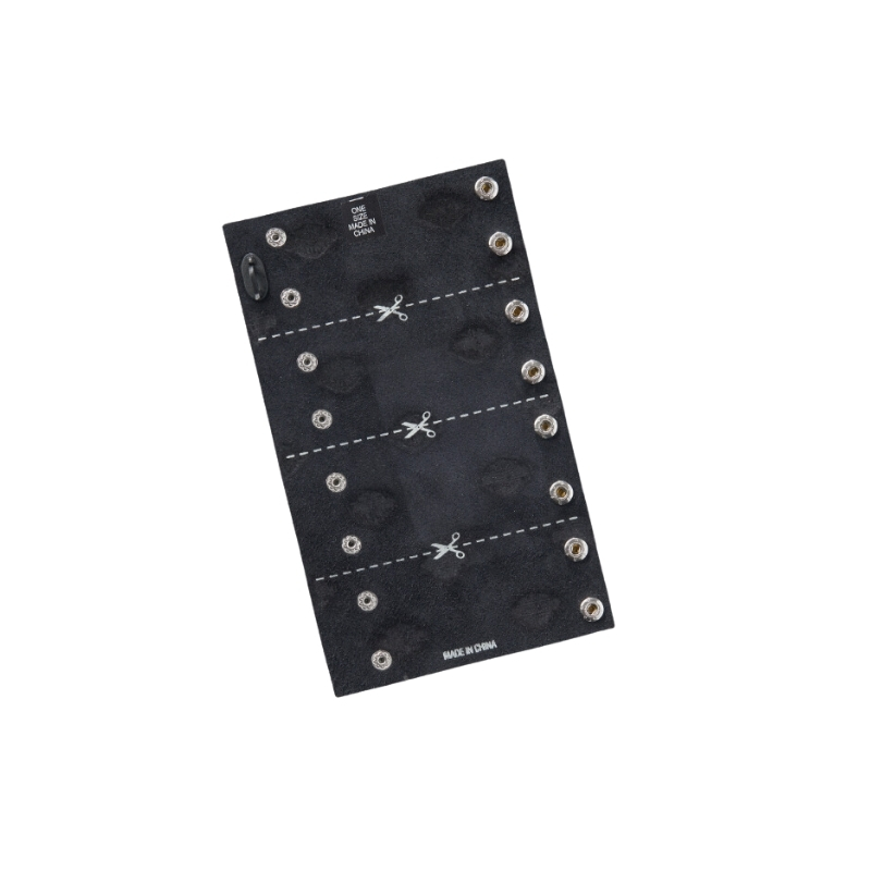 Bar & Shield Leather Ponytail Wrap