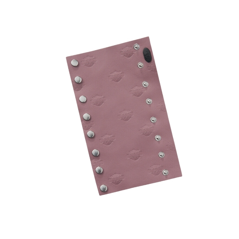 Bar & Shield Leather Ponytail Wrap