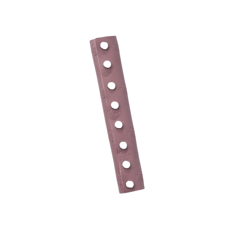 Bar & Shield Leather Ponytail Wrap
