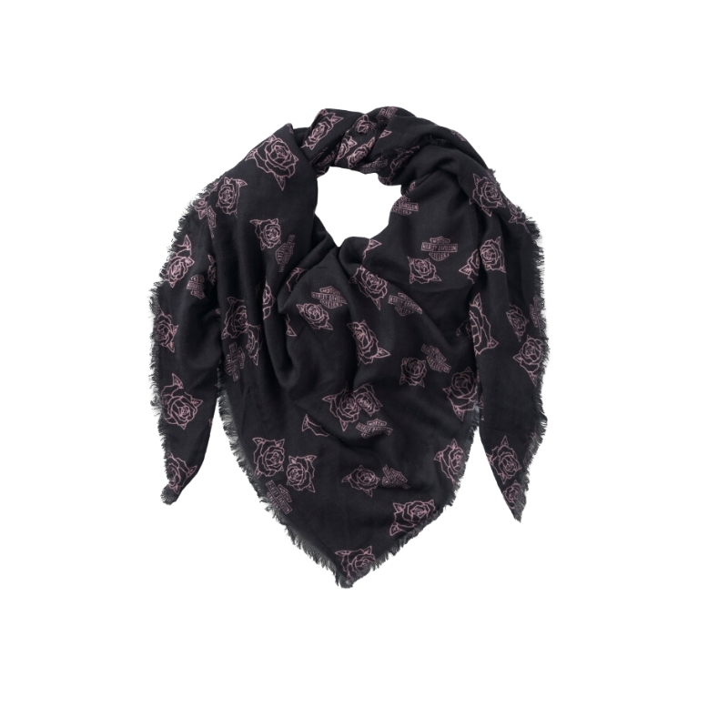 Women's Rosebud Shawl