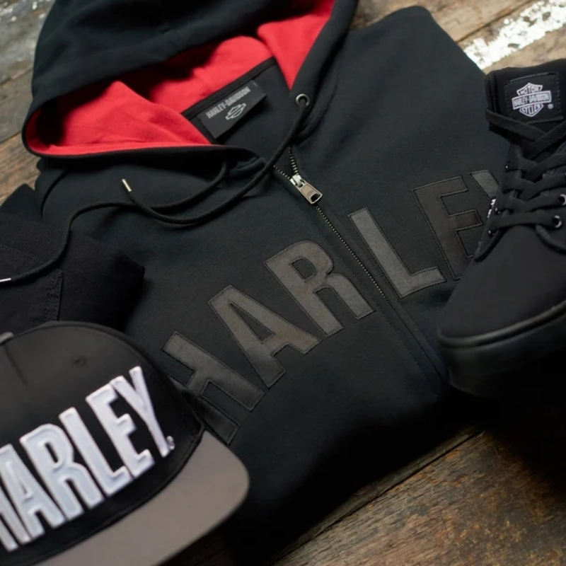 Charred Up Harley Performance Snapback Cap