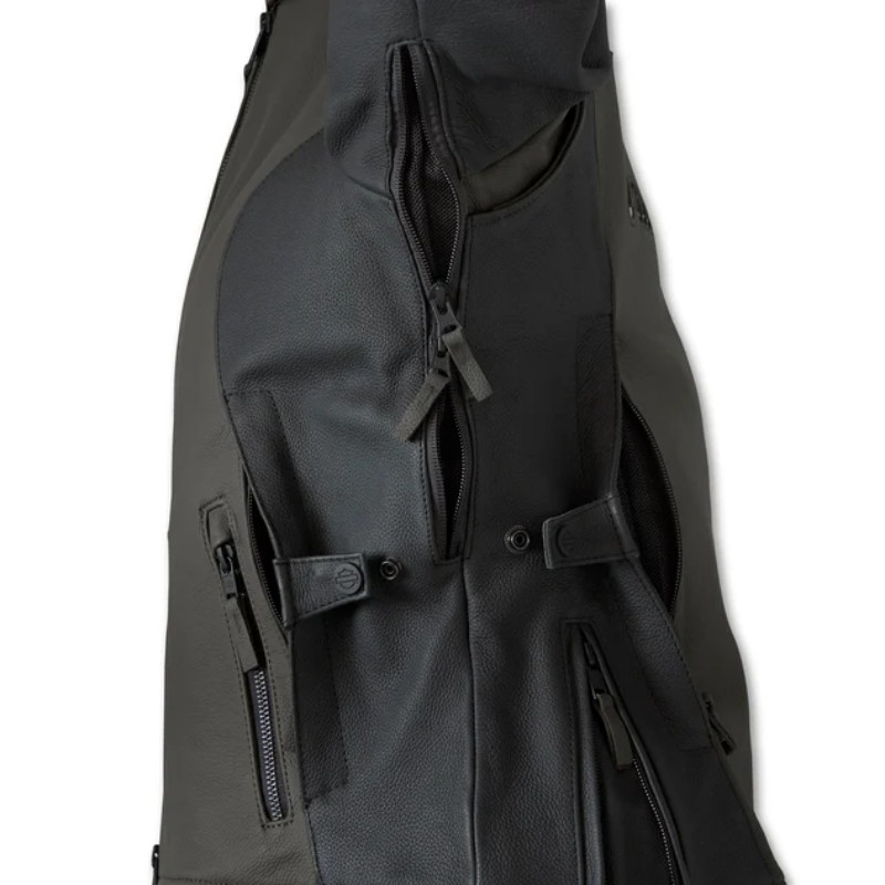Women's Gallun 2.0 H-D Triple Vent System Leather Jacket
