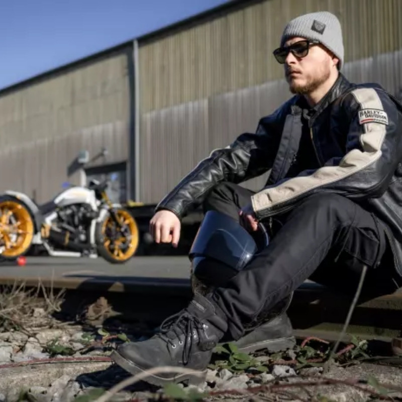 Men's Enduro Leather Riding Jacket
