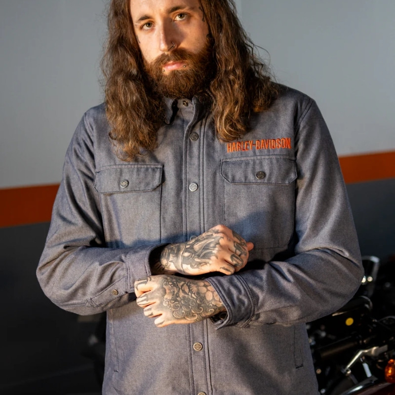 Men's Operative Riding Shirt Jacket