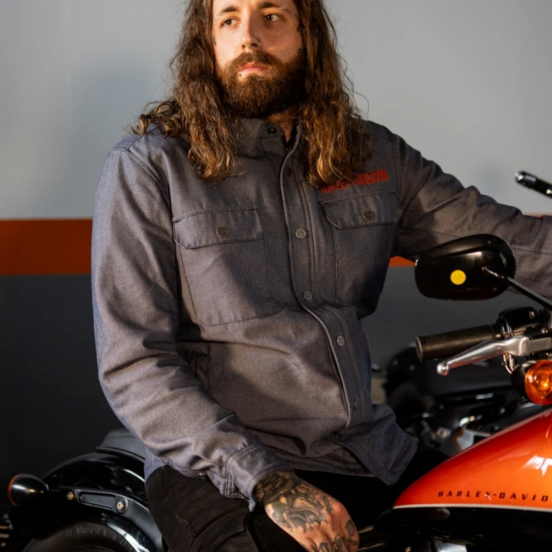 Men's Operative Riding Shirt Jacket