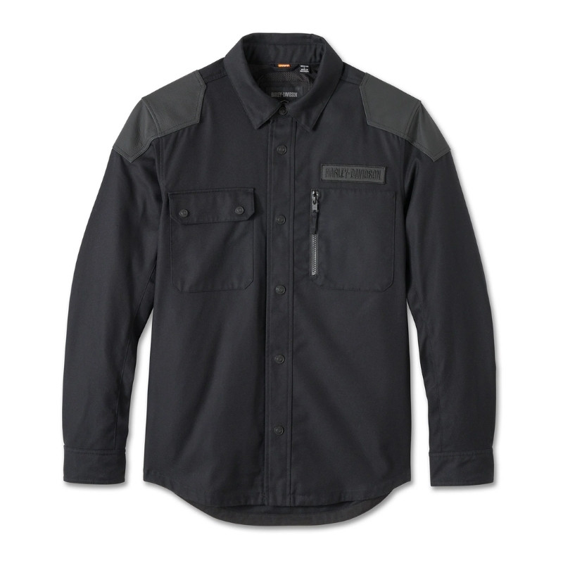Willie G Skull Graphic Operative 2.0 Riding Shirt Jacket