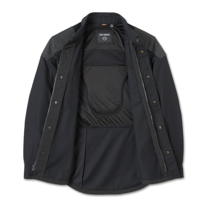 Willie G Skull Graphic Operative 2.0 Riding Shirt Jacket