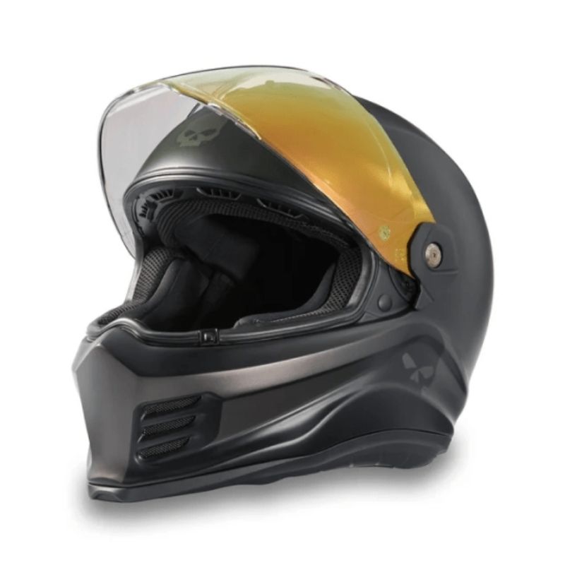 H-D Division X15 Full Face Skull Graphic Helmet