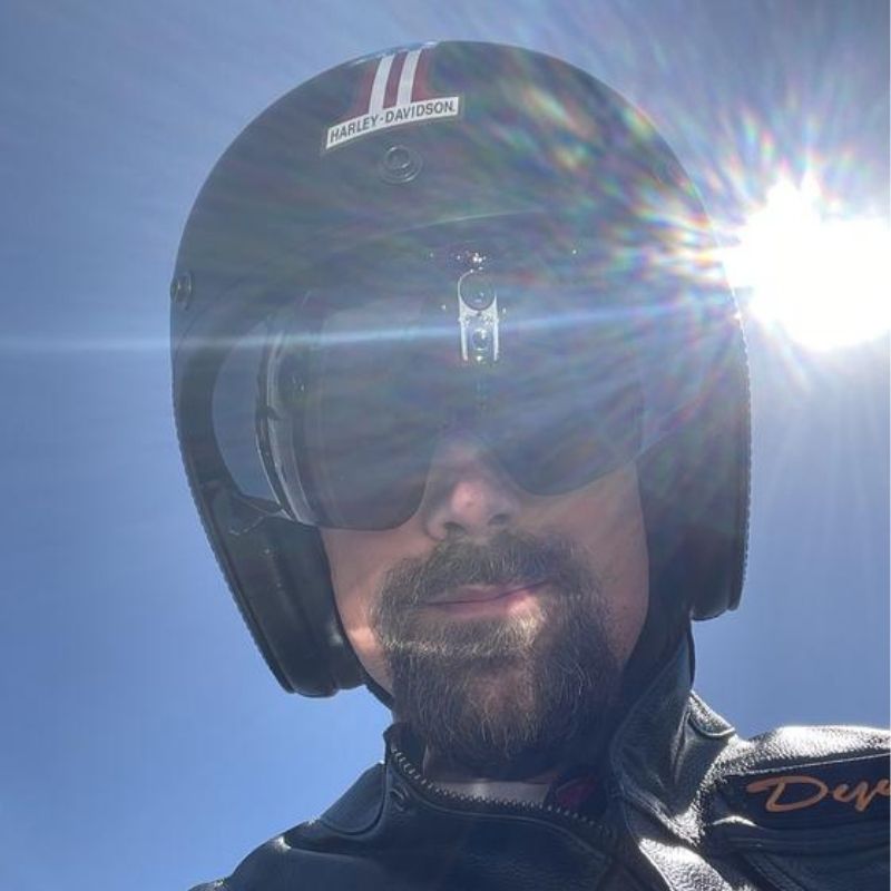 Classic #1 X14 Sun Shield 3/4 Helmet