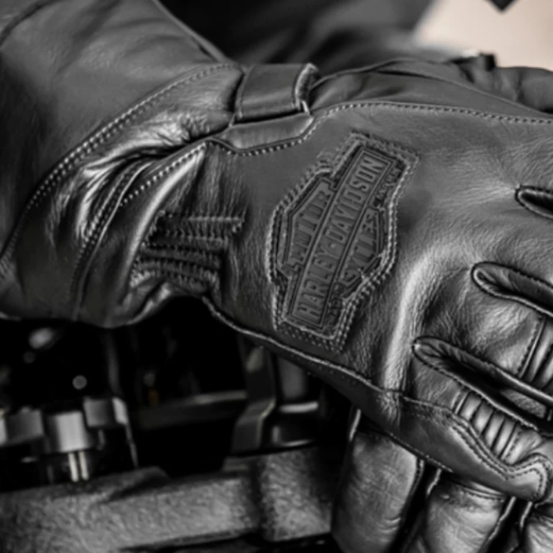 Men's Circuit II Waterproof Leather Gauntlet Gloves