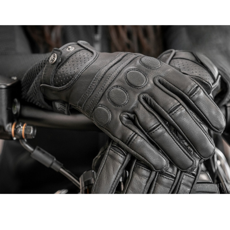 Women's #1 Skull Leather Gloves