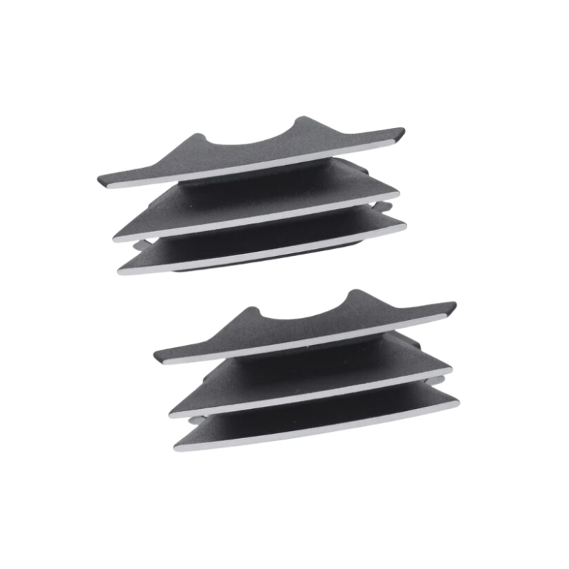 Finned Spark Plug Covers - Black Finned Spark Plug Covers - Black