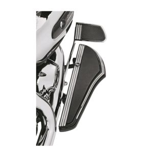 Defiance Footboard Kit - Rider - Black Anondized Machine Cut