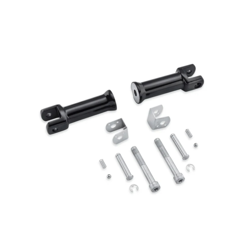 Passenger Footpeg Support Kit - Gloss Black