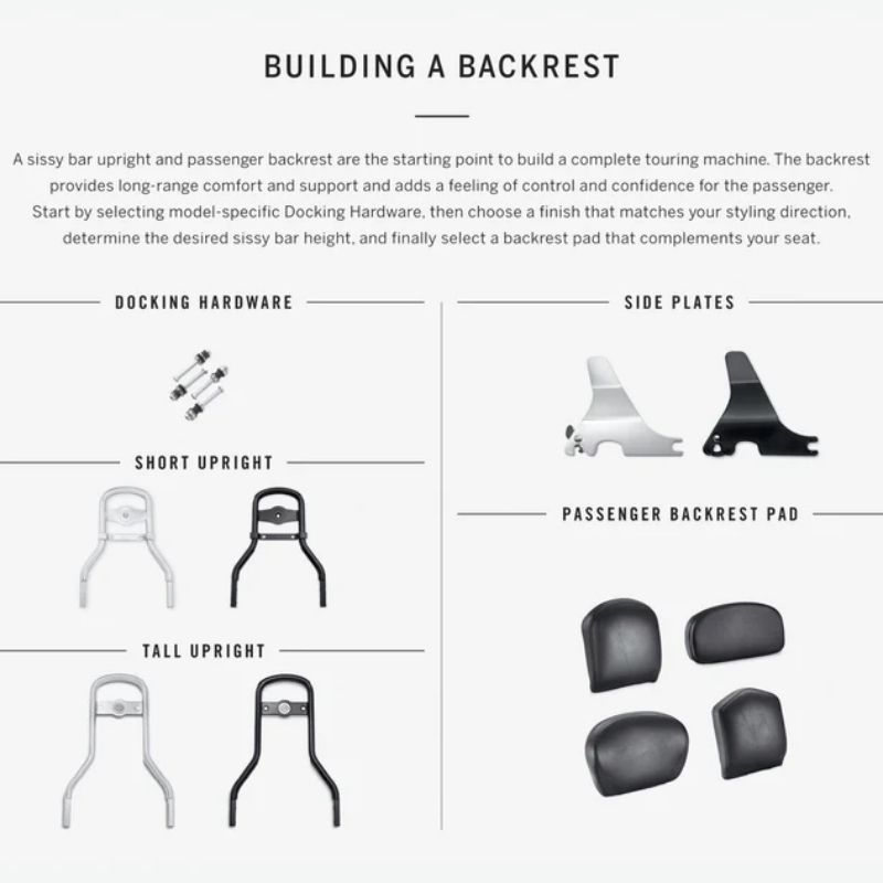 Smooth Medium Low Backrest Pad