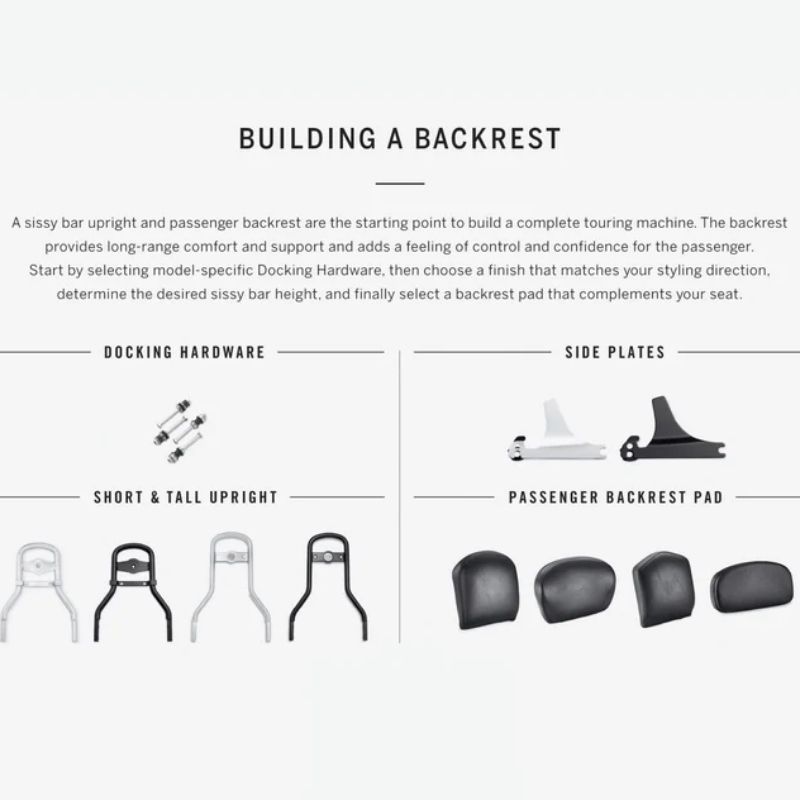 Smooth Medium Low Backrest Pad