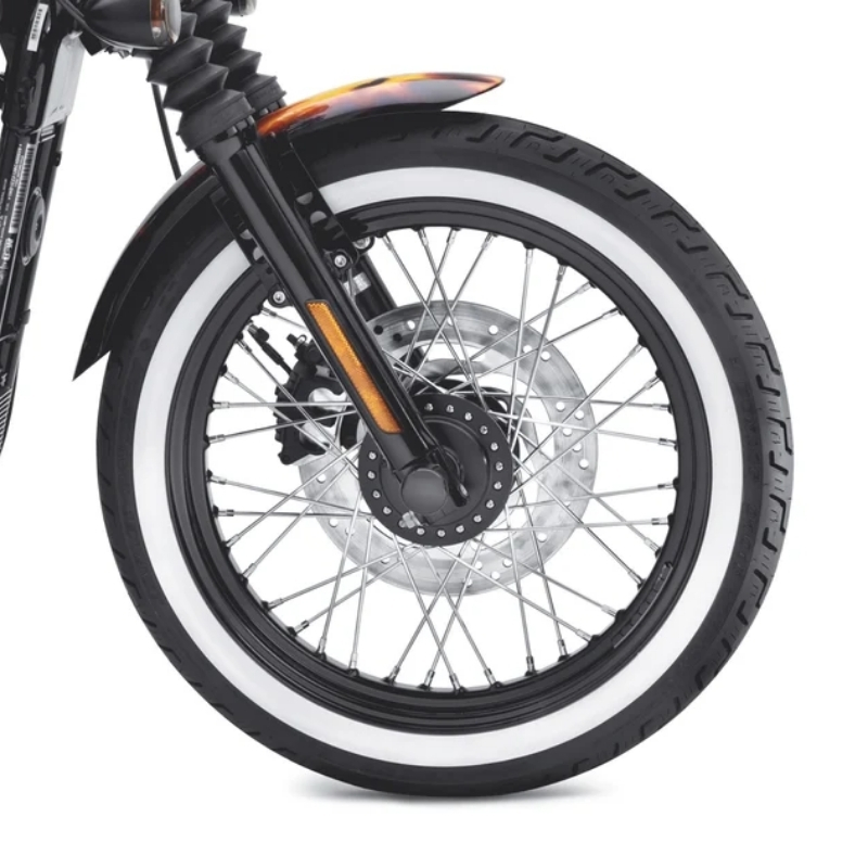 Dunlop Tire Series - D401 100/90-19 Wide Whitewall - 19 in. Front