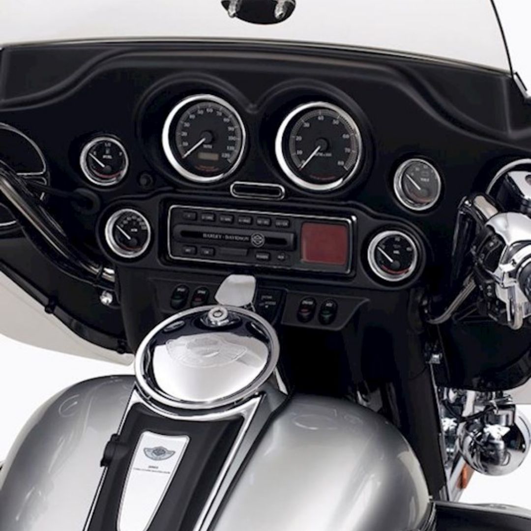 Chrome Radio Bezel