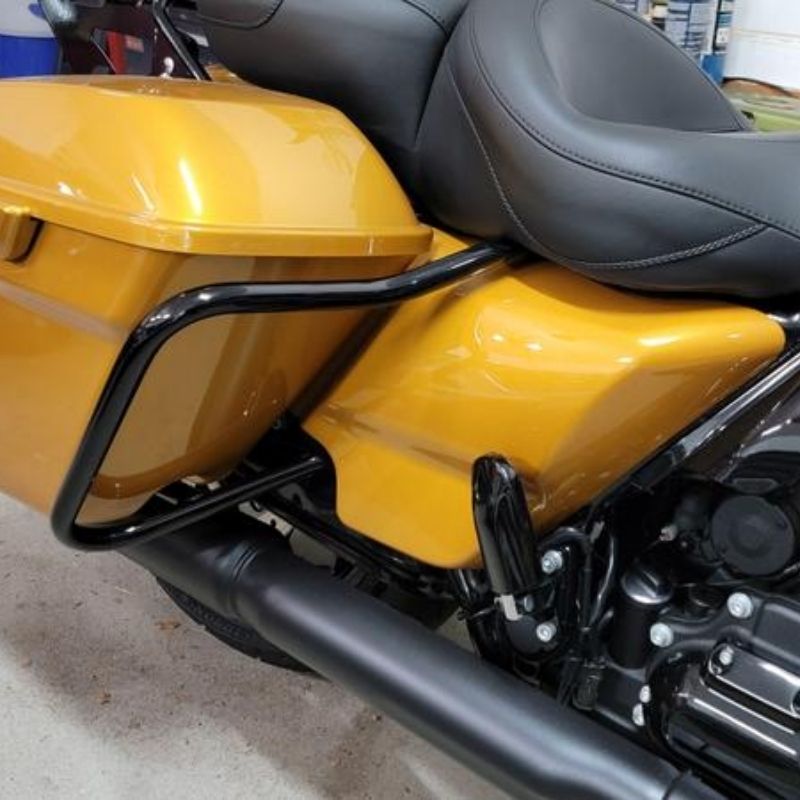 Gloss Black Rear Saddlebag Guards