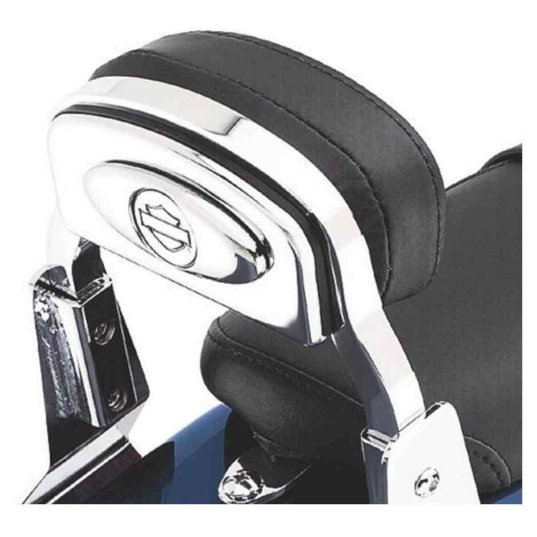 Chrome Oval Bar & Shield Decorative Medallion