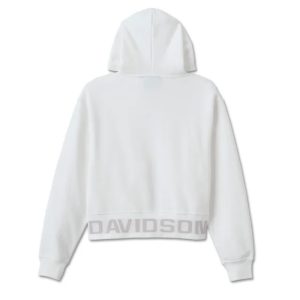 Women's Cropped Full Zip Hoodie