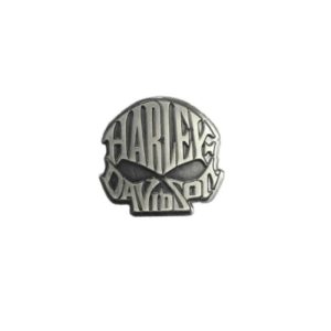Willie G. Skull Text Pin